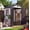 white + black, variant on 6x4 ft Outdoor Resin Storage Shed with Floor, Plastic Outdoor Sheds with Lockable Door & Window, Garden Shed for Backyard Patio Lawn Mower Bike Tool Storage