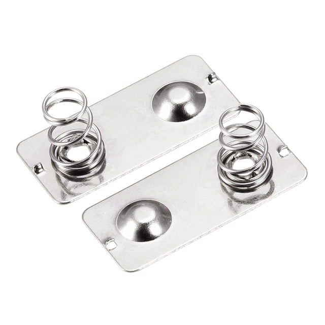 Unique Bargains Batterie Ressort Plaque AA Batterie Ressort Contact Plaque de Nickel 24mmx11mm 100 Pcs
