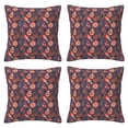 thumbnail image 2 of Halloween Throw Pillow Covers, halloween-background-holiday Square Pillow Cases with Invisible Zipper for Halloween Decorations, Farmhouse Halloween Decor 16x16, 2 of 7