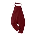 thumbnail image 4 of Dezsed Baby Rompers Clearance Toddler Baby Girl Jumpsuits Summer Solid-color Strap Romper Pants With Pockets Red 4-5 Years, 4 of 7