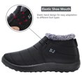thumbnail image 5 of Barerun Womens Winter Snow Boots Warm Ankle Faux Fur Boots Womens Shoes Black Women_8.5, Men_7.5 M US, 5 of 8