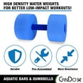 thumbnail image 3 of CanDo Aquatic Swim Bars and Dumbbells for Hydrotherapy, Swimming, Water Aerobics, Rehab, Swim Lessons, Pool Fitness & Learning to Swim, 3 of 8