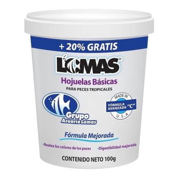 Alimento para Peces Lomas Hojuelas Básicas 100 g