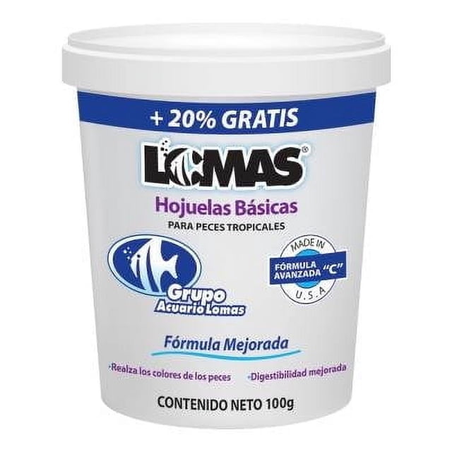 Alimento para Peces Lomas Hojuelas Básicas 100 g
