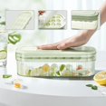 thumbnail image 3 of Silicone Ice Cube Mould with Lid 18 Grid Soft Bottom Ice Cube Mold Square Lot P8 M4Y7, 3 of 8