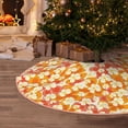 thumbnail image 5 of Sikiie Orchids Flowers Nativity Christmas Tree Skirt, Jesus Christian Winter Holiday Tree Mat Decoration(30-48IN)36", 5 of 6
