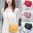 thumbnail image 2 of JAHH Small Shoulder Bag with Removable Straps Cross Body Clutch Purse Handbag for Women Handbags Crescent Purse Fashion Style Solid Color Tassel Leather Messenger Bag, 2 of 9