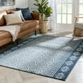 thumbnail image 6 of Well Woven Pipa Blue Oriental Diamonds Area Rug 9x13 (9'3" x 12'6"), 6 of 8