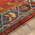 thumbnail image 5 of Mark&Day Wool Rugs, 9x13 Sprong Traditional Mauve Area Rug, Red Blue Orange Carpet for Living Room, Bedroom or Kitchen (9' x 13'), 5 of 7