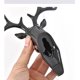 thumbnail image 2 of Gancho de pared TUNC con forma de animal Material de resina Negro, 2 of 5