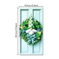 thumbnail image 3 of zhangmingg Rideau de Bannière de Porte pour Célébration Saisonnière Intérieure Extérieure Fête Maison, 3 of 6
