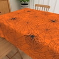 thumbnail image 5 of Duangreer Halloween Spiderweb Rectangle Tablecloth, Waterproof Wrinkle Resistant Table Cover for Home Decor Party Decorations, 60 x 84 Inch, 5 of 6