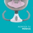 thumbnail image 4 of Mecedora Eléctrica para Bebe Cuna Moises Musical Con Mosquitero Gris Gaon, 4 of 9