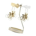 thumbnail image 4 of fastboy Spinning Tea Light Candle Holder Candle Lover Ornament Rotating Candlestick Women Men, 4 of 9