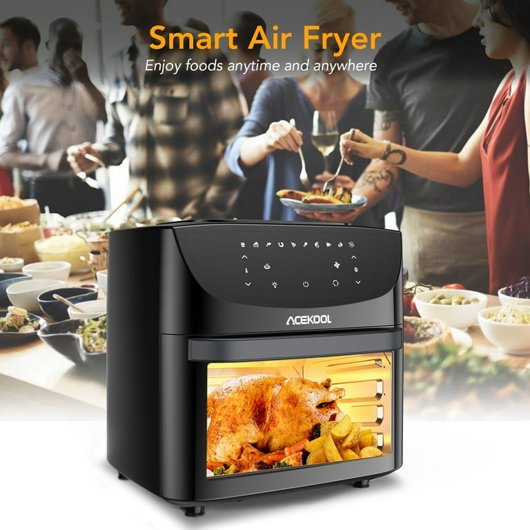 Innsky 10.6 Quart Air Fryer Oven with Rotisserie & Dehydrator 10-in-1 - Deep  Fryers & Air Fryers