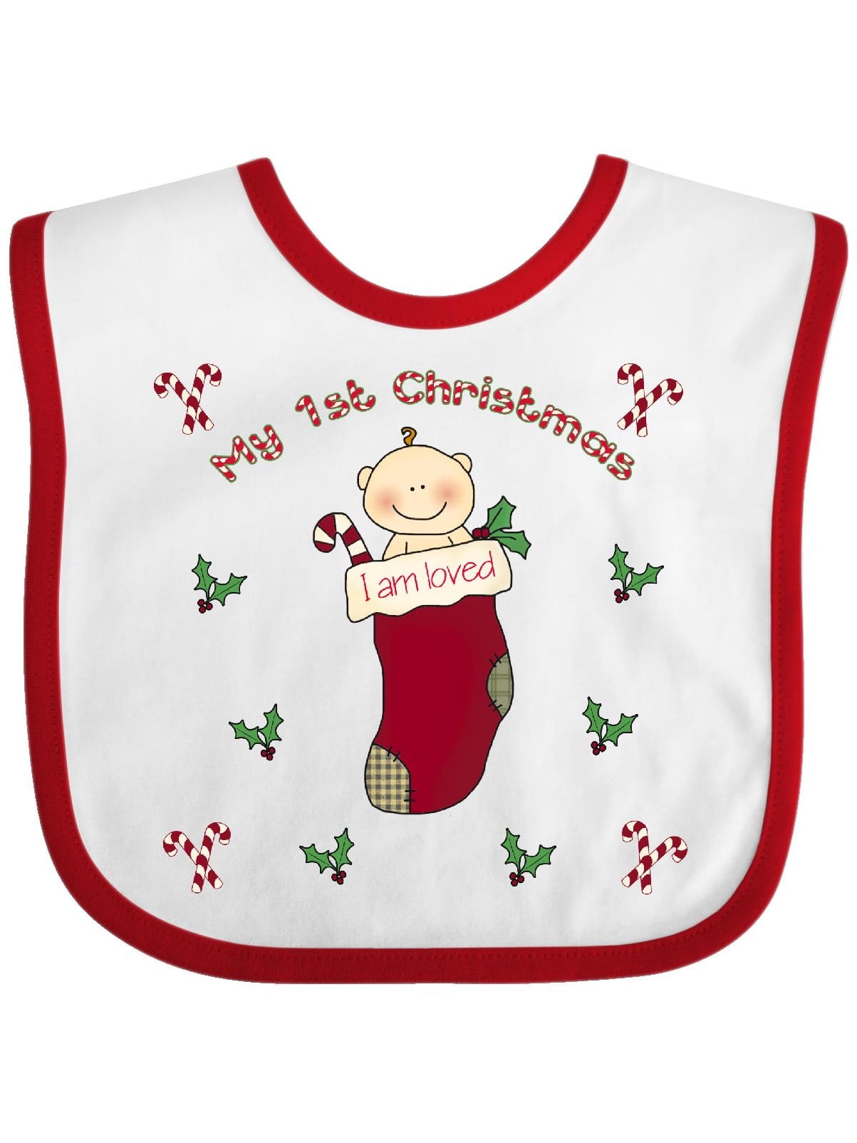 first christmas bib