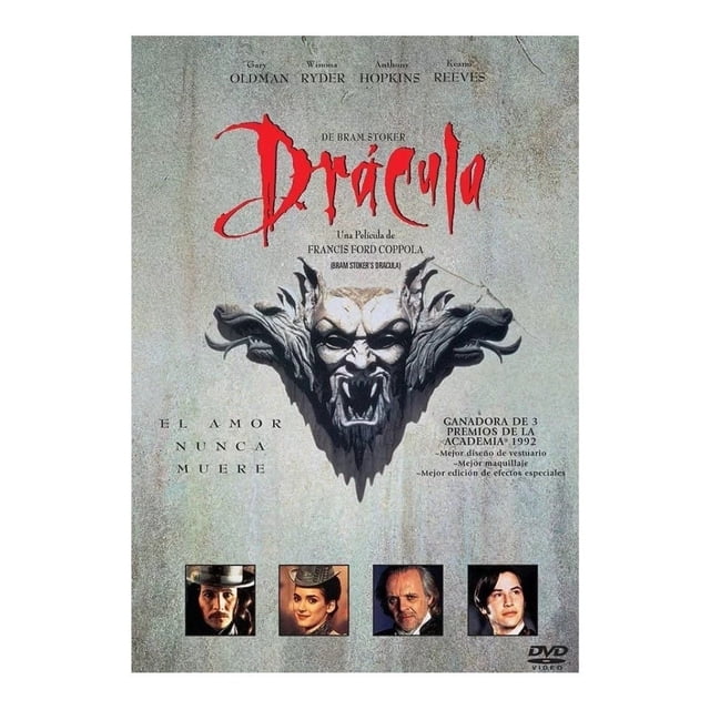 Dracula 1992 Bram Stoker Anthony Hopkins Pelicula Dvd Sony Dracula 1992 Bram Stoker Anthony Hopkins Pelicula Dvd
