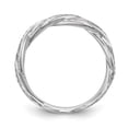 thumbnail image 2 of 14K White Gold Ring Band Wedding Diamond Round, 2 of 7