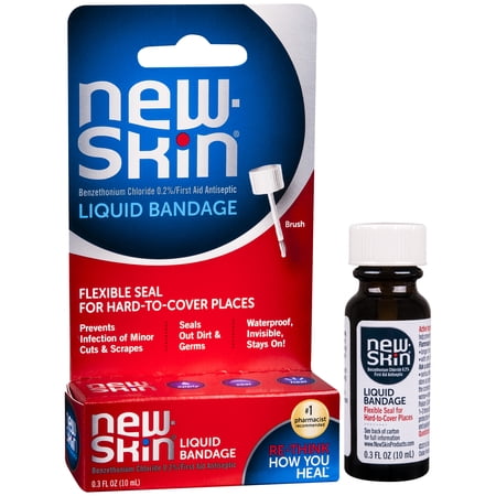 (2 pack) (2 Pack) New-Skin Liquid Bandage, 0.3 OZ