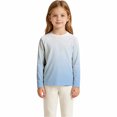 thumbnail image 5 of YAYUBA Girls Long Sleeve Swimsuit Upf 50+ Sun Protection Rash Guard Swim Shirt Quick Dry Youth Water Shirts for Beach Pool, 5 of 6
