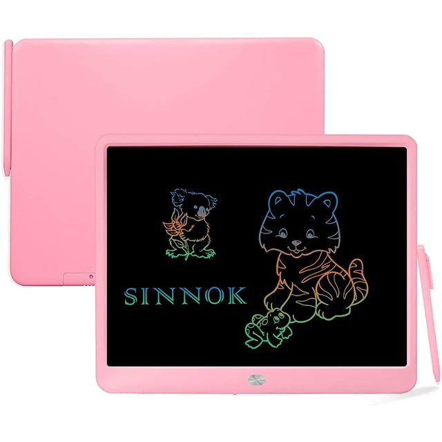 JHIJHOO 15 Inch LCD Writing Tablet With Stylus Digital Drawing Pad For Kids