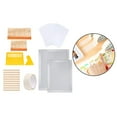thumbnail image 2 of Kit de inicio de serigrafía de 27 pieza serigrafía de material acero inoxible, escurridores de serigrafía, pelícu de transparencia para inyecció Gloria Kits de inicio de serigrafía, 2 of 9
