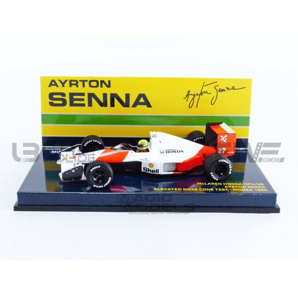 Minichamps Mclaren Mp4 5b Elevated Nose Cone Test Car Monza 1990 1 43 Walmart Com