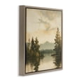 thumbnail image 3 of Stupell Industries Soft Beige Mountain Scenery Landscape Painting Brown Floater Framed Canvas Art Print Wall Art, 25 x 25, 3 of 9