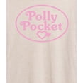 thumbnail image 3 of Polly Pocket - Polly Pocket Pink Logo - Women's Oversized Graphic T-Shirt, 3 of 5
