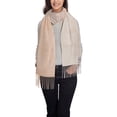 thumbnail image 4 of Foulard à Franges pour Femmes, Châle Long Rond Simple Bohème, Léger et Chaud, 4 of 6