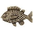 thumbnail image 3 of Acorn Manufacturing DPLGP Artisan Collection Fun Fish Knob, Museum Gold, 3 of 3