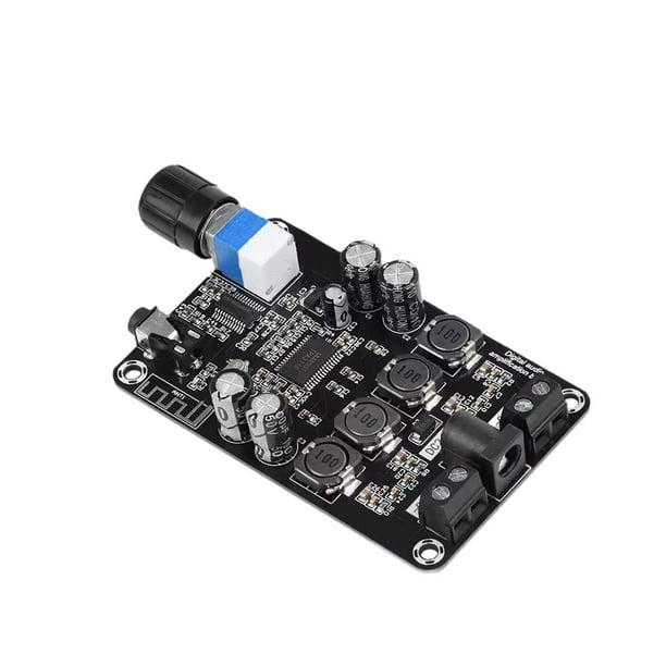 Placa amplificadora de audio de 50 W + 50 W, resistente, compatible con módulo amplificador de potencia de audio 5.0, placa amplificadora de doble
