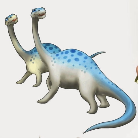 Wallhogs Brontosaurus Cutout Wall Decal