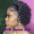 thumbnail image 4 of Tcwhniev Short Curly Hair Wigs,Human Hair Short Pixie Cut Wigs for Women Human Hair Nautral Color, 4 of 5