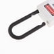 thumbnail image 5 of Candado de seguridad de PVC con bloqueo y etiquetado de 1,5 pulgadas con llaves diferentes Blanco, 5 of 9