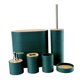 thumbnail image 4 of Juego de 6 accesorios de baño, cepillo de inodoro, decoración, regalo de inauguración de la casa, baño Verde, 4 of 9