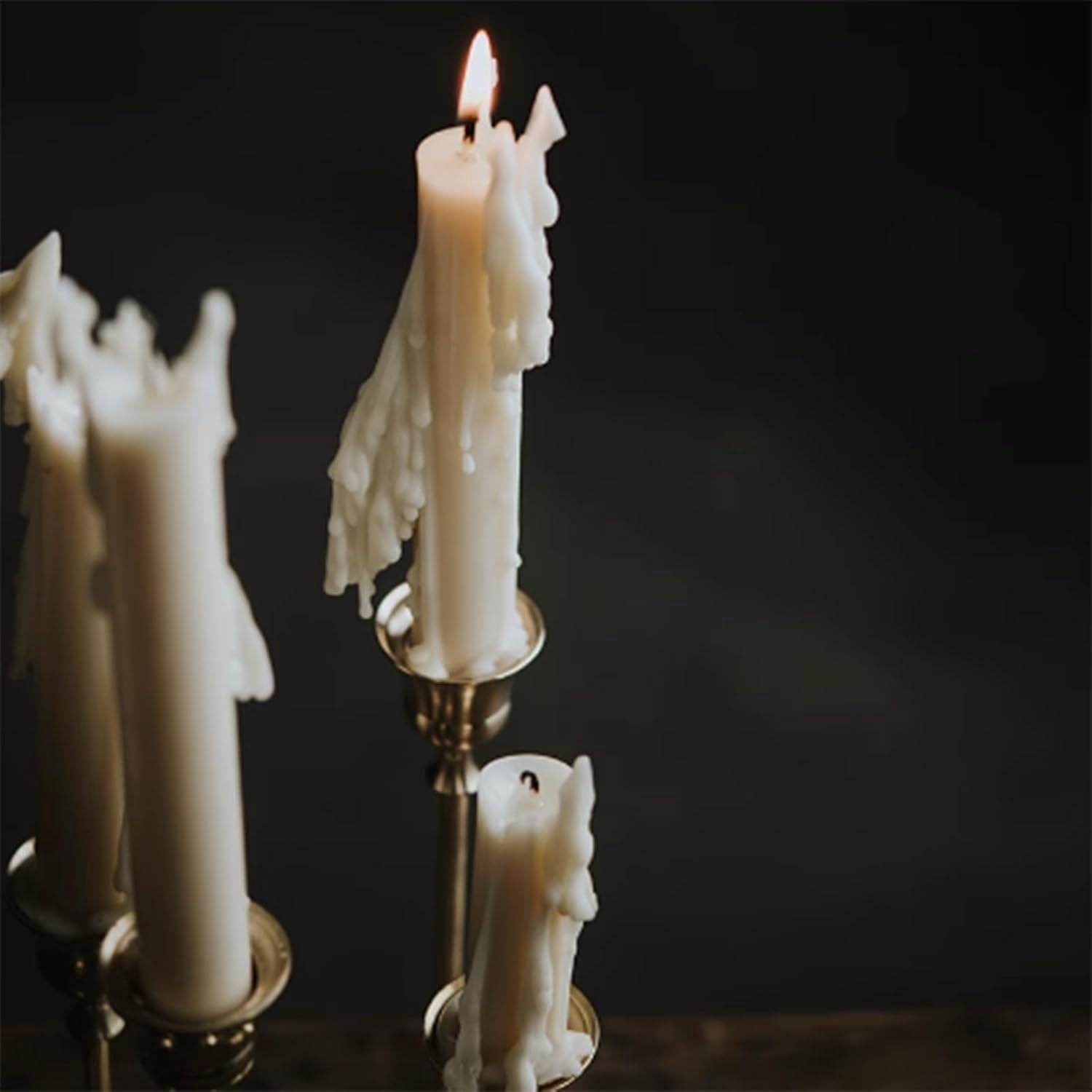 6 Holes Long Cylinder Silicone Candle Molds, Pillar Cylinder Shape Mold for Aromatherapy Candle Soy Wax Soap Clay Craft Plaster Resin Handmade Crafts Gifts Birthday Cake Decor(5.9in)