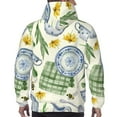 thumbnail image 7 of Xecao Vintage Utensils Pattern Men's Adult Pullover Hoodie,Hooded Sweatshirt-XX-Large, 7 of 7