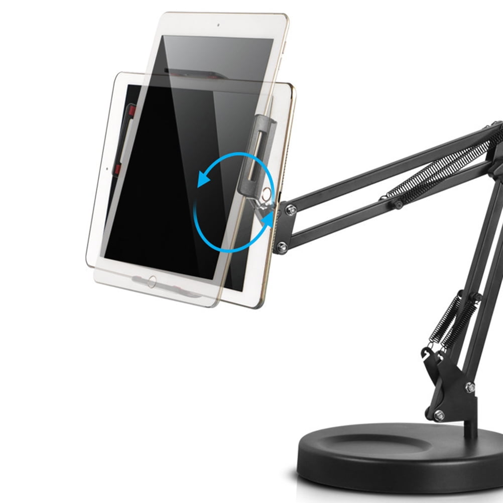Pretyzoom Rotatable Suspension Arm Bracket Stand for Phone with Flexible Arm and Clip Holder