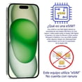 thumbnail image 2 of Apple iPhone 15 128Gb Verde Reacondicionado Grado A eSIM, 2 of 6