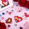 thumbnail image 6 of 24pcs A Set Heart Shaped Stickers Valentine's Day Gift Craft Kit DIY Love Card Sticker Set for Mother's Decoration Confession Gift Party Supplies Decor, 6 of 8
