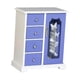 thumbnail image 4 of Caja de madera para guardar joyas, vitrina para joyas decorativas para mujer Púrpura, 4 of 9