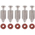 thumbnail image 1 of Kit de reparación de agujas de carburador para junta de asiento de aguja de carburador 5 piezas para 398188 esquí esquí Gafas de esquí, 1 of 5