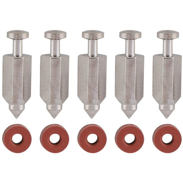 Kit de reparación de agujas de carburador para junta de asiento de aguja de carburador 5 piezas para 398188 esquí esquí Gafas de esquí