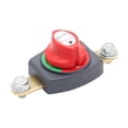 thumbnail image 4 of Interruptor de batería Interruptor aislador de batería Interruptor de corte fácil de usar Reemplace las piezas en el poste lateral para camión, barco, Estilo C, 4 of 8