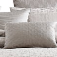 thumbnail image 3 of Benjara 10 Piece King Polyester Comforter Set with Jacquard Print- Gray, 3 of 7