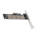 thumbnail image 3 of Carte de Transfert, Carte d'Adaptateur de Performance Plus Durable SSD Contact M-Key NVMe M.2 à PCIE-4X pour le Transfert de Données pour le Stockage de Données, 3 of 7
