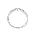 thumbnail image 2 of Channel Set Diamond Wedding Band in 10K White Gold (1/6 cttw, I-J, I1-I2) (Size-7), 2 of 3