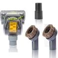 thumbnail image 1 of Cleaning Kit Accessories Vacuum Cleaner Accessories: 2 Dust Brushes And Pet Interior Turbo Brushes, 1 of 5
