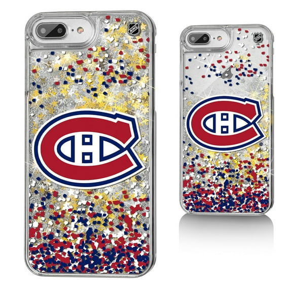 Montreal Canadiens iPhone Confetti Glitter Case